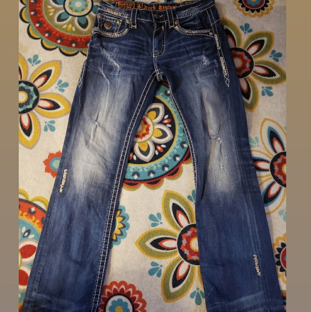 Buckle jeans